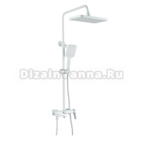 Душевая стойка Raffine F3699C белый