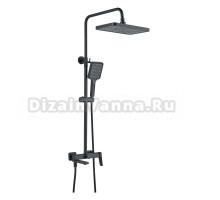 Душевая стойка Raffine F3699H черный