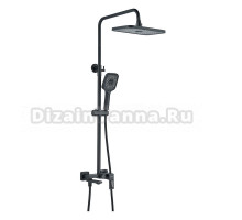 Душевая стойка Raffine F3696H черный