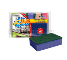 Губка для посуды Azur Maxi 5 шт