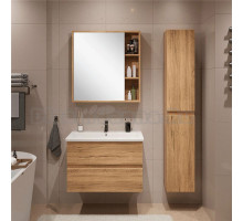 Мебель для ванной комнаты SanStar Lavanti 70 дуб вотан, раковина Миранда 70