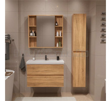 Мебель для ванной комнаты SanStar Lavanti 100 дуб вотан, раковина Миранда 100
