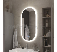 Зеркало Cezares Ellisse 105x55, с подсветкой