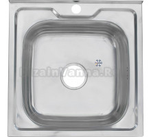 Мойка кухонная Melana 5050 0,6/160 серебристая