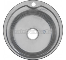 Мойка кухонная Melana 510 0,8/180 серебристая