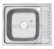 Мойка кухонная Melana 6050 L 0,8/180 серебристая