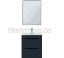 Мебель для ванной комнаты Aquanet Практика 60 2 ящика, маренго