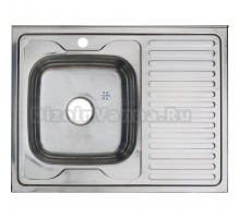 Мойка кухонная Melana 8060 L 0,8/180 серебристая