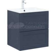 Тумба с раковиной Aquanet Терра 60 подвесная, маренго