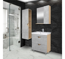 Мебель для ванной комнаты DORATIZ Фьорд 70 дуб бунратти, цемент