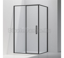 Душевой уголок Vincea Slim VSR-4SLP9012CLB 120х90 см, профиль матовый черный, стекло прозрачное