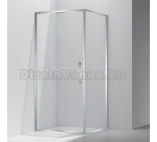 Душевой уголок Vincea Slim VSR-4SLP9090CL 90х90 см, профиль глянцевый хром, стекло прозрачное