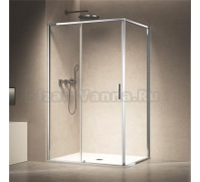 Душевой уголок Vincea Slim VSR-6SL9013CL 130х90 см, профиль глянцевый хром, стекло прозрачное