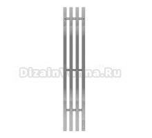 Полотенцесушитель электрический Terminus Quatro 4670078561497 1200, нержавеющая сталь