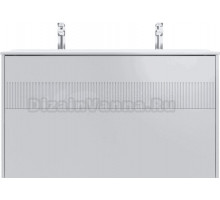 Тумба под раковину со столешницей AM.PM Func 120 белая матовая, с 2 ящиками