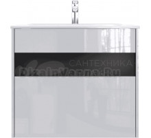 Тумба под раковину со столешницей AM.PM Func 80 белый глянец