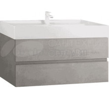 Тумба под раковину со столешницей Cezares Molveno 100 beton