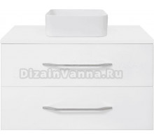 Тумба под раковину со столешницей Misty Челси 80 2 ящика