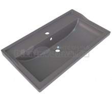 Мебельная раковина Stella Polar Флур 80 серая