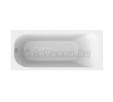 Акриловая ванна ALBA SPA Sansara 170x75 см, пристенная, белая, на ножках