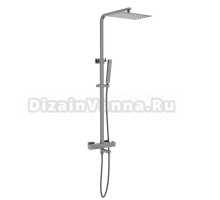 Душевая стойка Timo Tetra-Thermo SX-0169/18 с термостатом, черное золото