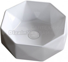 Накладная раковина Ceruttispa CR0057 42, белая