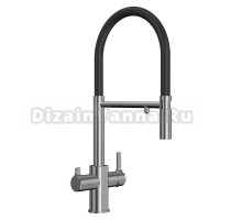 Смеситель для кухни Elghansa Kitchen Pure Water 56F5511-Steel steel