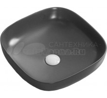 Накладная раковина Ceruttispa CR2677 42, черная матовая