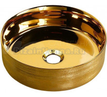 Накладная раковина Ceruttispa CR7044AS 36, золото