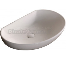 Накладная раковина Ceruttispa CR7074 61, белая