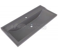 Мебельная раковина Stella Polar Флур 100 серая