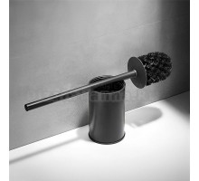 Ершик для унитаза напольный Maretti Umbria Black UMB57N24, черный