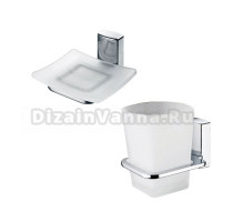 Набор Стакан Wasserkraft Leine K-5028 + Мыльница K-5029