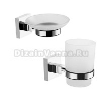 Набор Стакан Fixsen Metra FX-11106 + Мыльница FX-11108