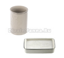 Набор Стакан Wasserkraft Rossel K-5728 + Мыльница K-5729