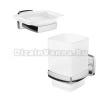 Набор Стакан AM.PM Gem A9034300 + Мыльница A9034200