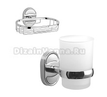 Набор Стакан Haiba HB19 06-1 + Мыльница 02-2