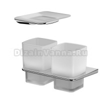 Набор Стакан AM.PM Inspire V2.0 A50A343400 двойной + Мыльница A50A34200
