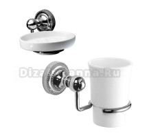 Набор Стакан Fixsen Style FX-41106 + Мыльница FX-41108