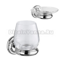 Набор Стакан Keuco Astor 02150 + Мыльница 02155