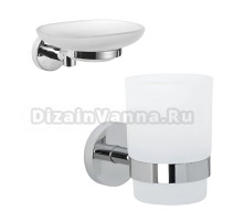 Набор Стакан Haiba HB17 06 + Мыльница 02