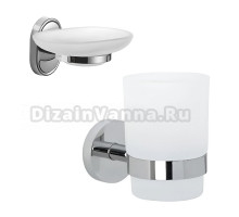 Набор Стакан Haiba HB17 06 + Мыльница HB1902