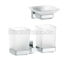 Набор Стакан Artwelle Hagel 9928A двойной + Мыльница 9922A