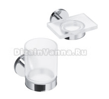 Набор Стакан AM.PM X-Joy A85A34300 хром + Мыльница A85A34200 хром