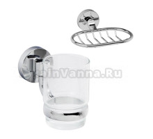 Набор Стакан Wasserkraft Rhein K-6228 + Мыльница K-6269