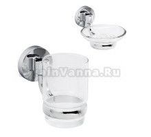 Набор Стакан Wasserkraft Rhein K-6228 + Мыльница K-6229
