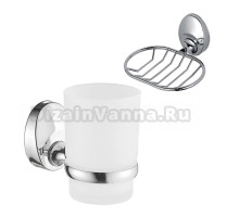 Набор Стакан Haiba HB16 06 + Мыльница 02-1