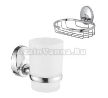 Набор Стакан Haiba HB16 06 + Мыльница 02-2