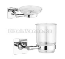 Набор Стакан Kleber Expert KLE-EX044 + Мыльница KLE-EX036