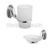 Набор Стакан Haiba HB15 06 + Мыльница 02
